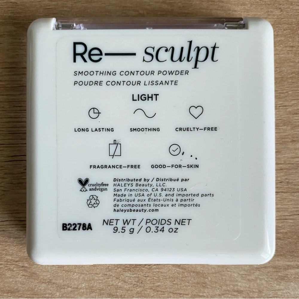 Haleys Beauty Re-Sculpt Contour Powder